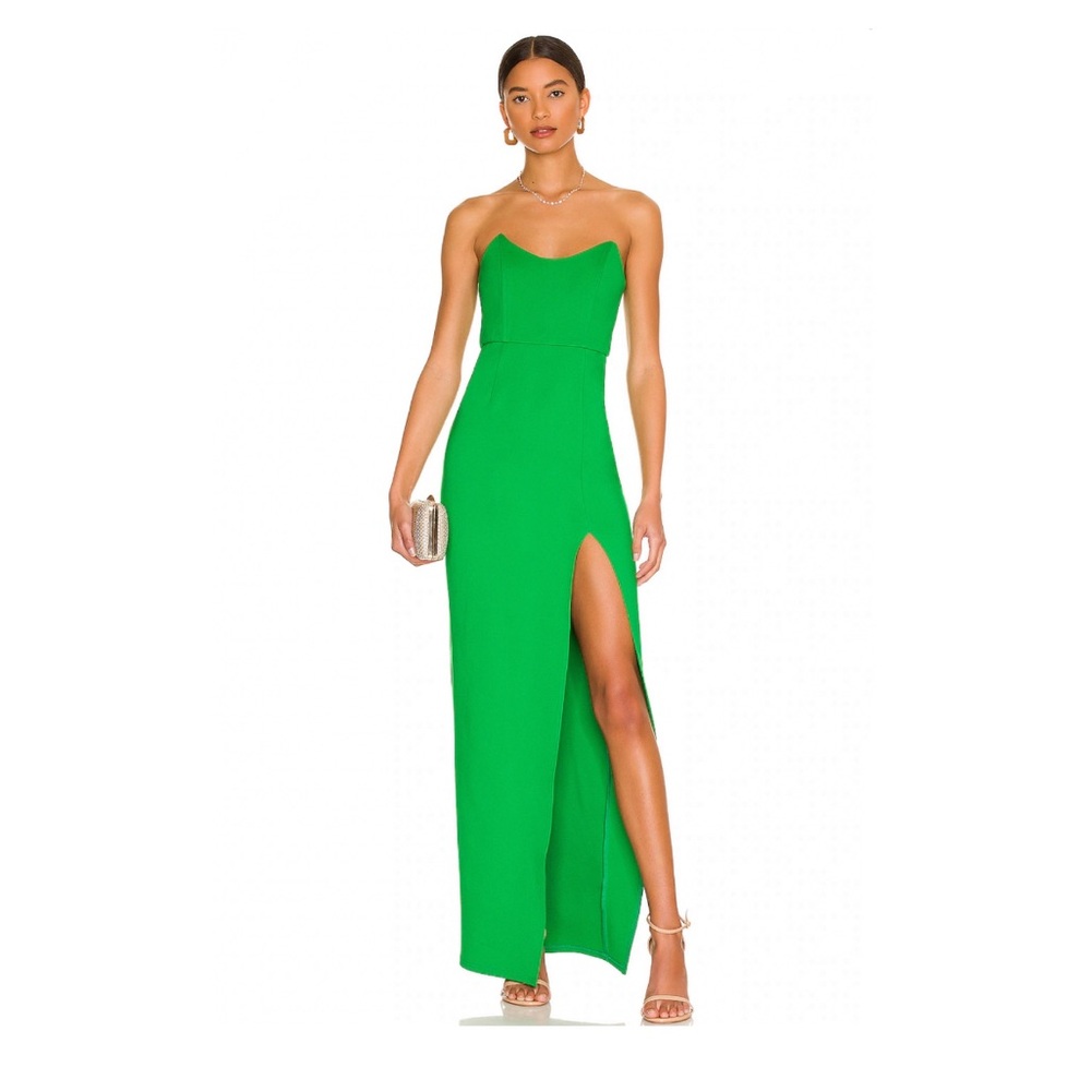 Revolve Ryleigh Strapless Maxi Dress